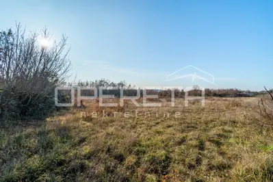 Građevinsko zemljište, Žminj, otvoren pogled na prirodu i more - 7