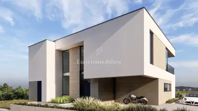 Villa 328 m², Krk - bazen i pogled na more - 6