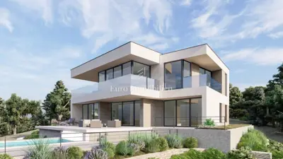 Villa 328 m², Krk - Pool und Meerblick