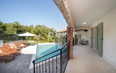 House 253 m², Vižinada - pool and sunbathing area - 7
