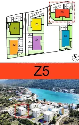Apartment, Šibenik, 58 m², 2-room, 180 000 € - 5