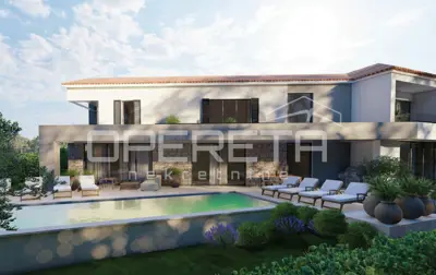 Villa 257 m², Kaštelir-Labinci - sea view and pool - 2