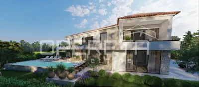 Villa 257 m², Kaštelir-Labinci - sea view and pool - 7