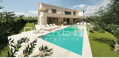 Villa 257 m², Kaštelir-Labinci - sea view and pool - 4
