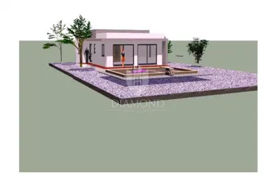 Building land 541 m², Valdebek, Pula - house project - 3