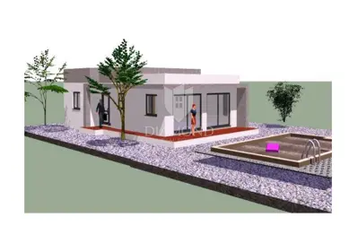 Građevinsko zemljište 541 m², Valdebek, Pula - projekt kuće