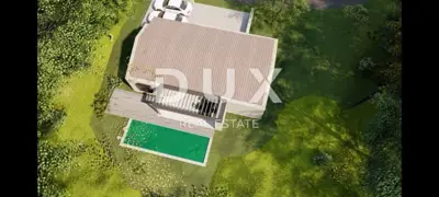 Building plot, Krnica - permit and house project with pool - 3