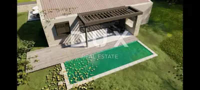 Building plot, Krnica - permit and house project with pool - 4