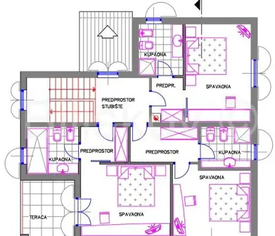 Vila 294 m², Štokovci kraj Pule, grijani bazen i vrt - 23