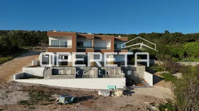 Zweistöckige Wohnung in Šimuni, Meerblick und Blick auf die Strände - 6