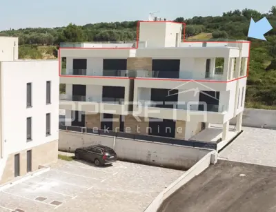 Vierzimmer-Penthouse, Kožino, private Dachterrasse - 7