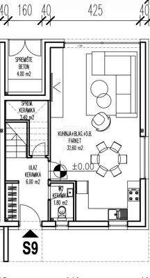 Centar, Reihenhauskomplex, 120 m² - 12