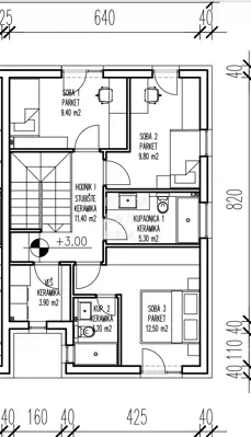 Centar, Reihenhauskomplex, 120 m² - 9