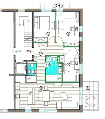 Apartment for sale in Stražnik, 100 m² - 7