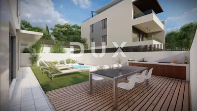 Apartment 145 m², Ika - two-level, sea view