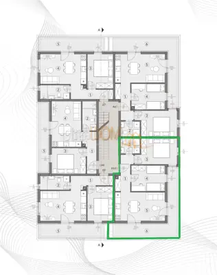 Stan 2S+DB, Šikići, Pula - terasa i parkirno mjesto - 4