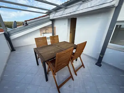 Stan 40 m², Duga Uvala - terasa s pogledom na more