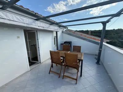 Stan 40 m², Duga Uvala - terasa s pogledom na more - 8