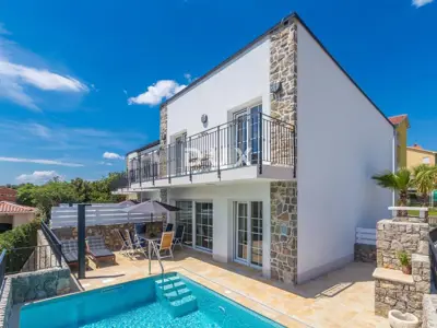OTOK KRK, PUNAT - exclusive new development with three residential units - 2