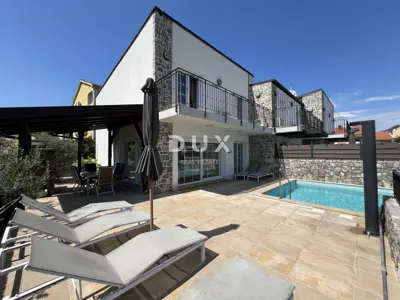 OTOK KRK, PUNAT - exclusive new development with three residential units