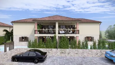 Attractive plot in a sunny location - project for three modern villas - 3