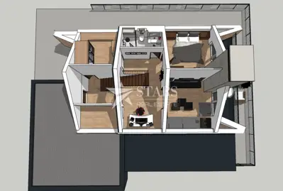 Building land 1,741 m², Slavica - open view - 6