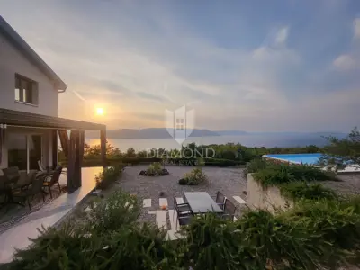 Haus mit atemberaubendem Panoramablick, Umgebung von Labin - 2
