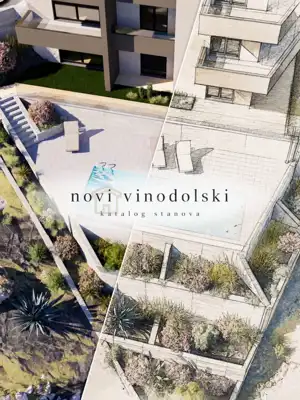 Novi Vinodolski - Wohnungen im Bau mit Meerblick - 2