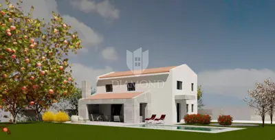 Istra, Grundstück mit Projektplan - 3