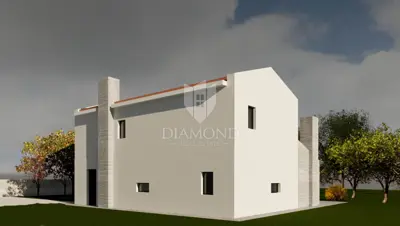 Istra, Grundstück mit Projektplan - 4