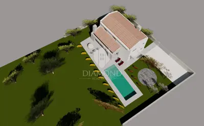 Istra, Grundstück mit Projektplan - 8