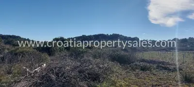 Landwirtschaftsfläche 1.680 m², Insel Vis - Südausrichtung - 5