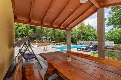 Haus 160 m², Labin - Pool und Konoba - 16