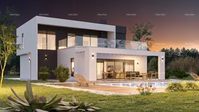 Villa 214 m², Juršići, pool 10 x 5 m and grounds 1 250 m² - 4