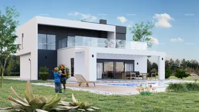 Villa 214 m², Juršići, pool 10 x 5 m and grounds 1 250 m² - 2