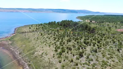 Građevinsko zemljište 4 224 m², Seline kraj Starigrada, pogled na more - 6
