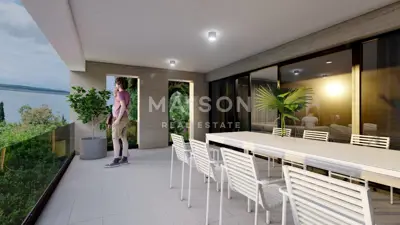 Stan 129 m², Dramalj - 3 spavaće sobe, bazen - 11