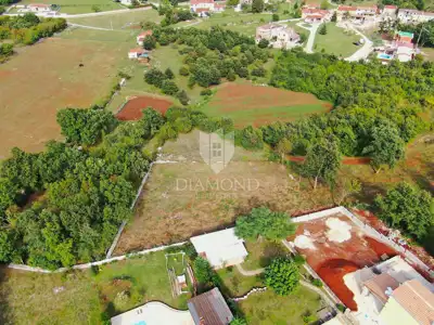 Svetvinčenat, building land with building permit for construction - 13