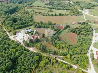 Svetvinčenat, building land with building permit for construction - 15