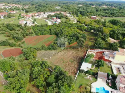 Svetvinčenat, building land with building permit for construction - 12