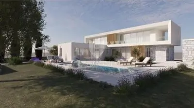 Svetvinčenat, building land with building permit for construction - 6