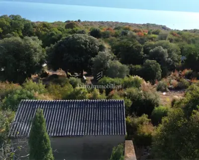 Baugrundstück, Krk - Okolica, ruhige Lage und asphaltierter Zugang - 2
