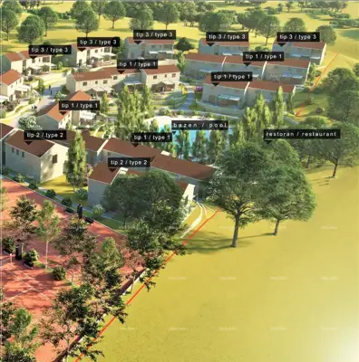 Građevinsko zemljište 30 071 m², Bale, turistička zona T 2 - 5