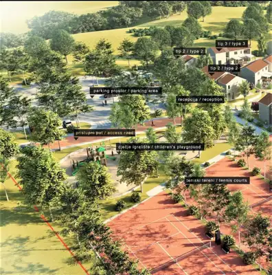 Građevinsko zemljište 30 071 m², Bale, turistička zona T 2 - 4