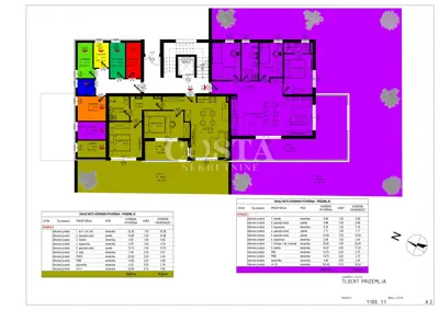 Stan 56,69 m², Crvene kuće - vrt i dva parkirna mjesta - 8