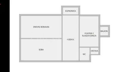 Stan 62 m², Donji grad, Vlaška ulica, adaptiran 2024. - 12