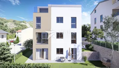 Wohnung 57 m², Povile - 30 m vom Meer und Loggia - 2