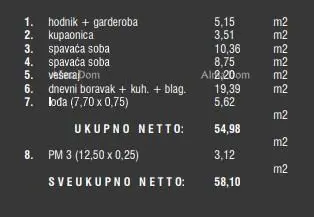 Stan 2. kat, Štinjan, Pula - 2 spavaće sobe i balkon - 16