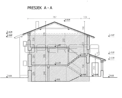House 360 m², Strmec - 2 apartments and large yard - 24