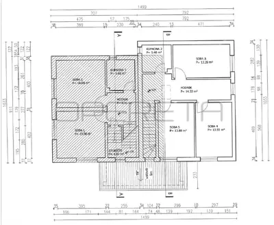 House 360 m², Strmec - 2 apartments and large yard - 26